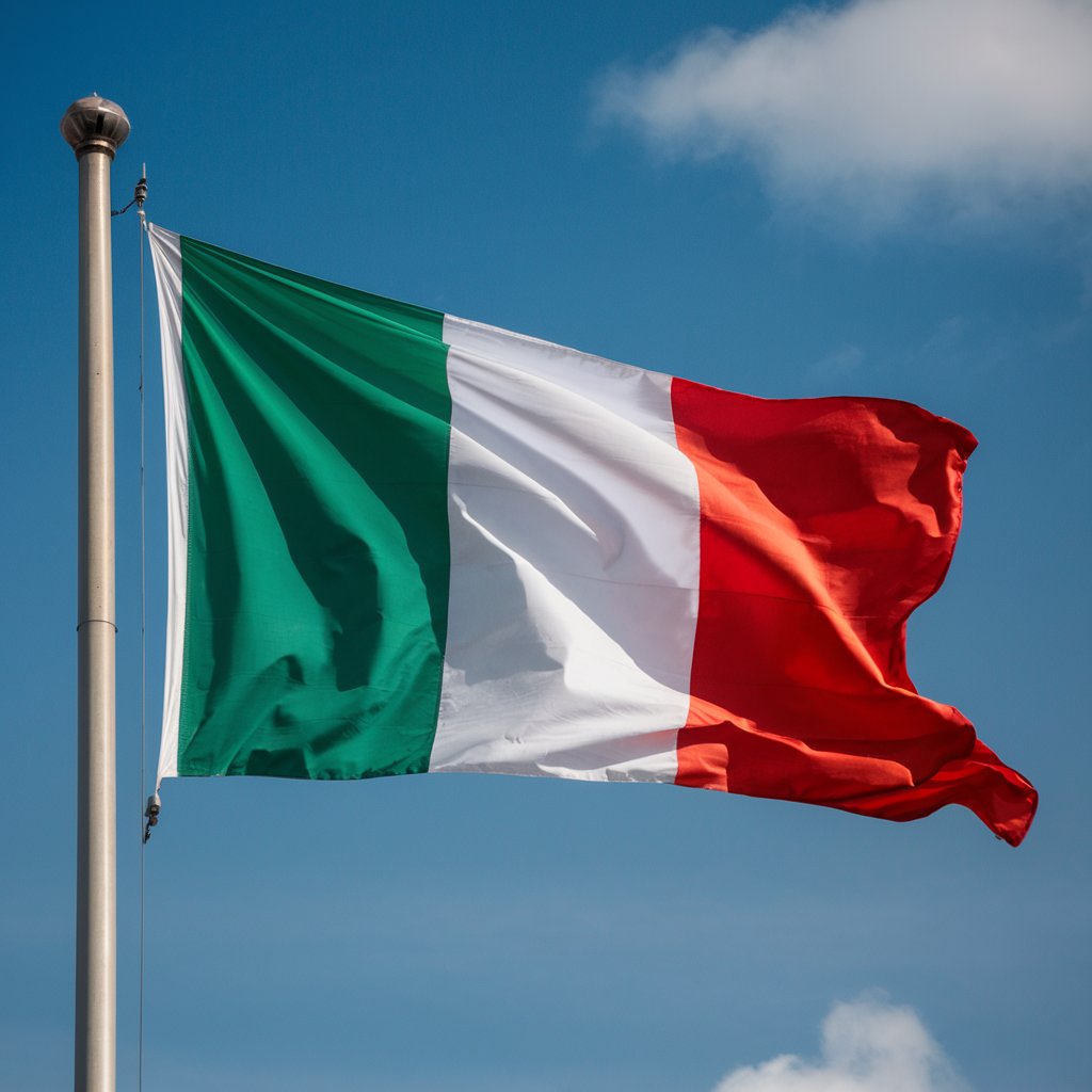 Flags from Italy