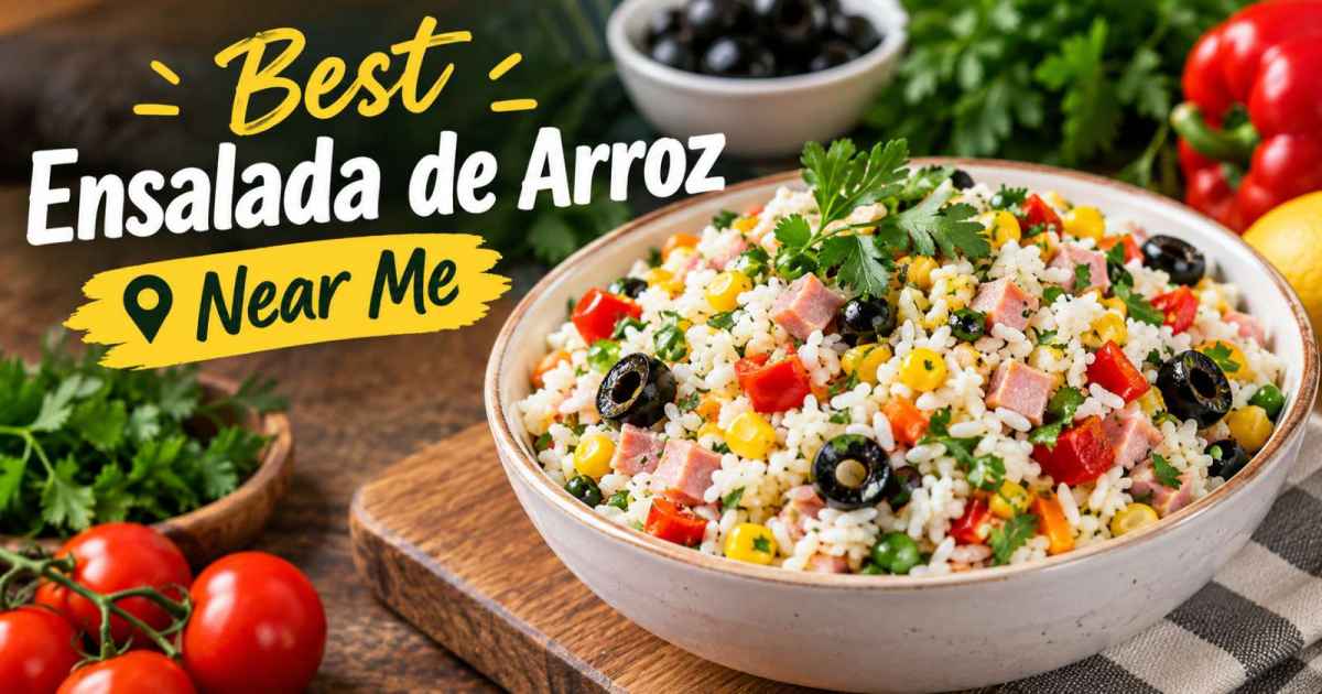 best ensalada de arroz near me
